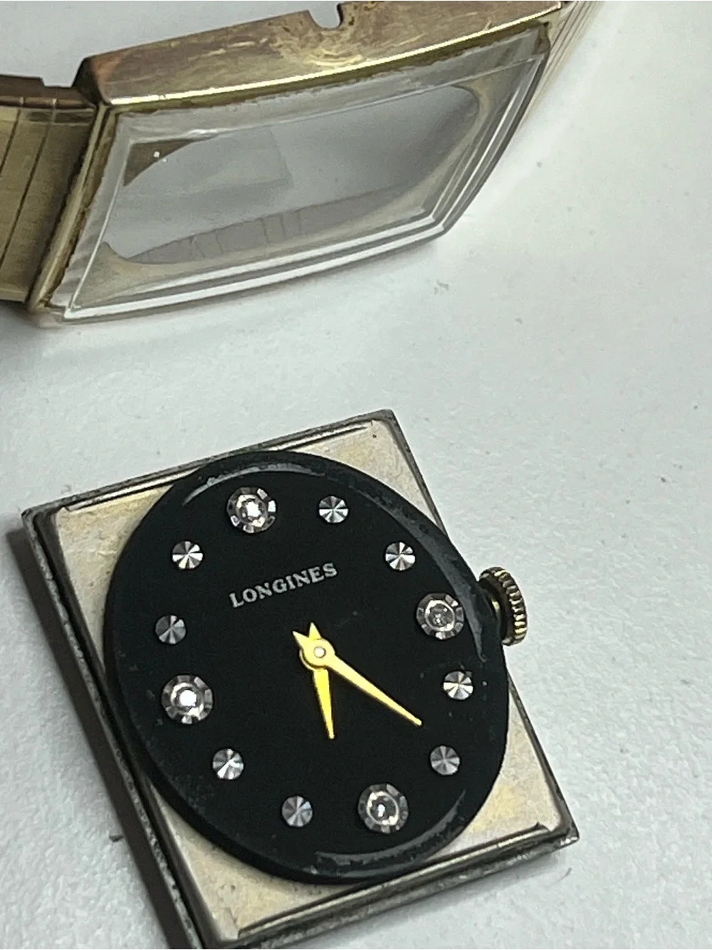 Longines 3007-528 Tuxedo Diamond Dial Watch – Cal. 528 – 10K Gold Filled men’s w